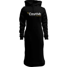 Худі сукня Be Creative in your life
