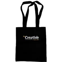 Сумка шопер Be Creative in your life