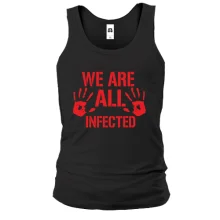 Чоловіча майка We are all infected