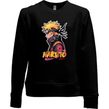 Детский свитшот без начеса Наруто (профиль)