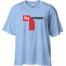 Футболка Oversize Supermom