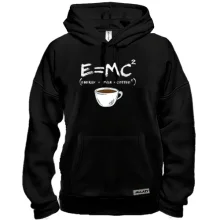Толстовка E=MC2 (Energy = Milk x Coffee)