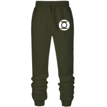 Штаны из футера без начеса Шелдона Green Lantern