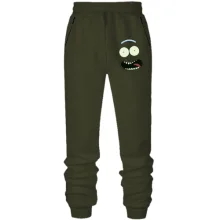 Мужские трикотажные штаны pickle Rick (рожица)
