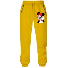 Штаны из футера без начеса Minie Mouse 5