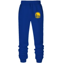 Штаны из футера без начеса с одноцветным логотипом Golden State Warriors