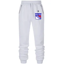 Штаны из футера без начеса New York Rangers