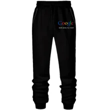 Штаны из футера без начеса Google took away my mind