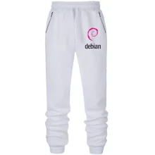 Штаны из футера без начеса Debian