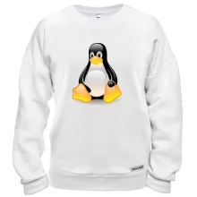 Свитшот с пингвином Linux