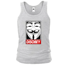 Чоловіча майка Disobey ananymus