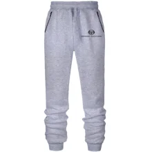 Штаны из футера без начеса Sergio Tacchini