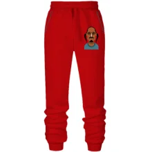 Мужские трикотажные штаны со Snoop Dogg (иллюстрация)