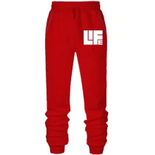 Штаны из футера без начеса Life