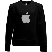Дитячий світшот без начісу з лого Apple