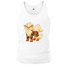 Мужская майка с покемоном Арканайн (Arcanine)