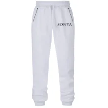 Штаны из футера без начеса для Софии в стиле SONY
