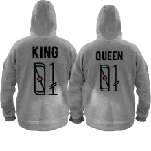 Парные толстовки King/queen 01