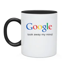 Чашка Google took away my mind