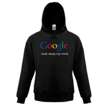 Детская толстовка Google took away my mind