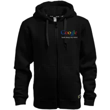 Худи на молнии Google took away my mind