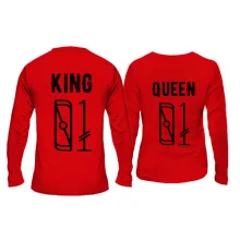 Парные лонгсливы King/queen 01