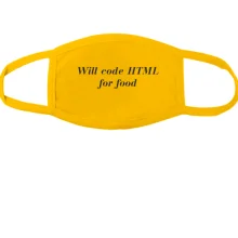 Маска HTML for food