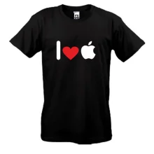 Футболка I love apple