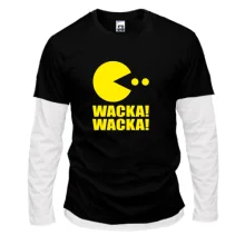 Комбинированный лонгслив Pac-man