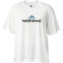 Футболка Oversize Warframe с логотипом игры