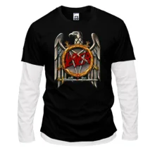 Комбинированный лонгслив Slayer (с орлом)