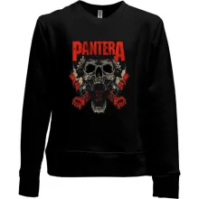 Детский свитшот без начеса Pantera (с черепом)