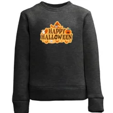 Дитячий світшот Happy Halloween (Вивіска)