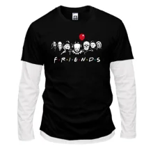Мужской лонгслив Комби Halloween Friends