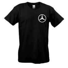 Футболка Mercedes з вишитим логотипом