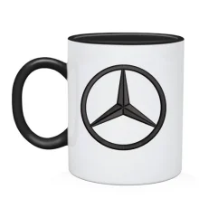 Чашка Mercedes з вишитим логотипом
