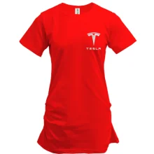 Туника Tesla — вышитый логотип (Вышивка)