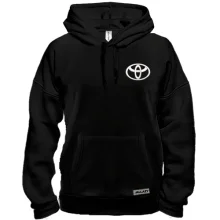 Толстовка Toyota с эмблемой без надписи (Вышивка)
