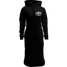 Худи платье Toyota с эмблемой без надписи (Вышивка)