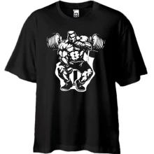 Футболка Oversize Пауэрлифтер (2)