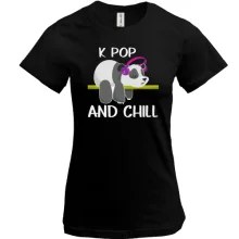 Футболка K-POP and Chill