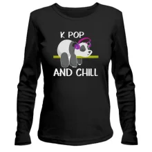Лонгслив K-POP and Chill