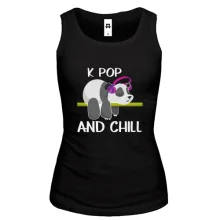 Жіноча майка K-POP and Chill