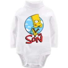 Детское боди с длинным рукавом The Son (Симпсоны)