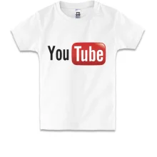 Дитяча футболка з логотипом YouTube