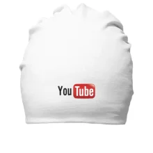 Хлопковая шапка с логотипом YouTube