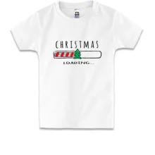 Детская футболка Christmas Loading
