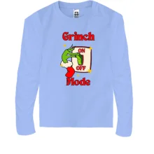 Дитячий лонгслів Grinch Mode ON-OFF