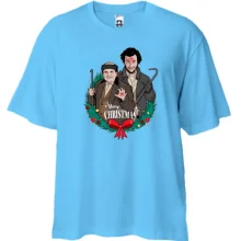 Футболка Oversize Merry Christmas (Грабители Один Дома)