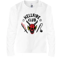 Детский лонгслив Stranger Things HellFire Club